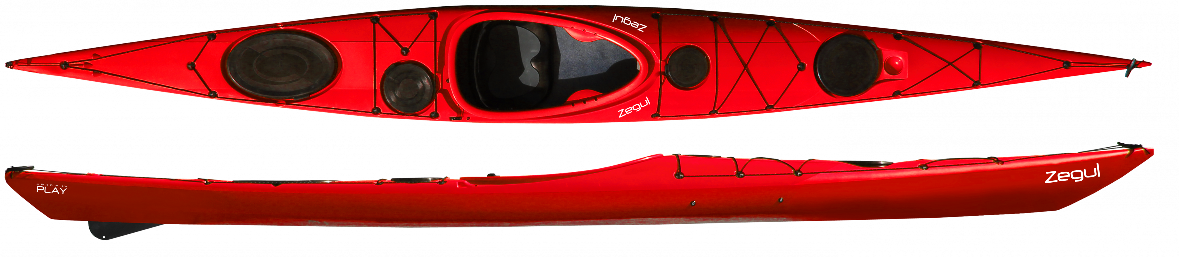 Arrow Play LV HDPE Red Plastic Arrow - Perfect for Outdoor Archery, Target Practice, and Kids' Play