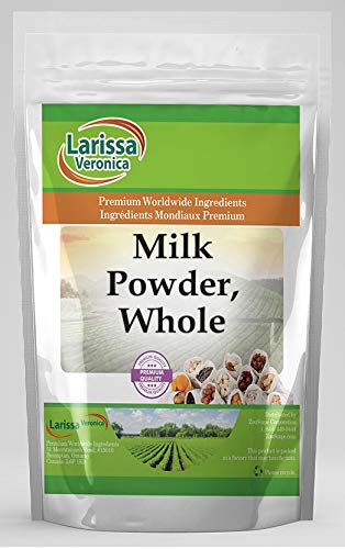 Organic Whole Milk Powder 16 oz (3-Pack) - Non-GMO, Rich in Calcium & Vitamin D - Perfect for Baking, Coffee Creamer, and Emergency Food Storage
