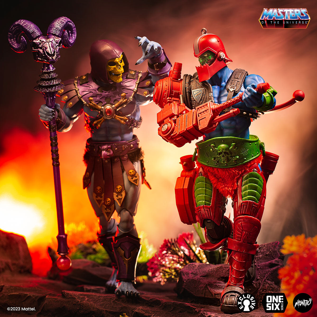 Masters of the Universe Trap Jaw 1/6 Scale Action Figure - Classic Variant Collectible Toy for Display & Play | Perfect for Fans, Collectors, and Home Decor