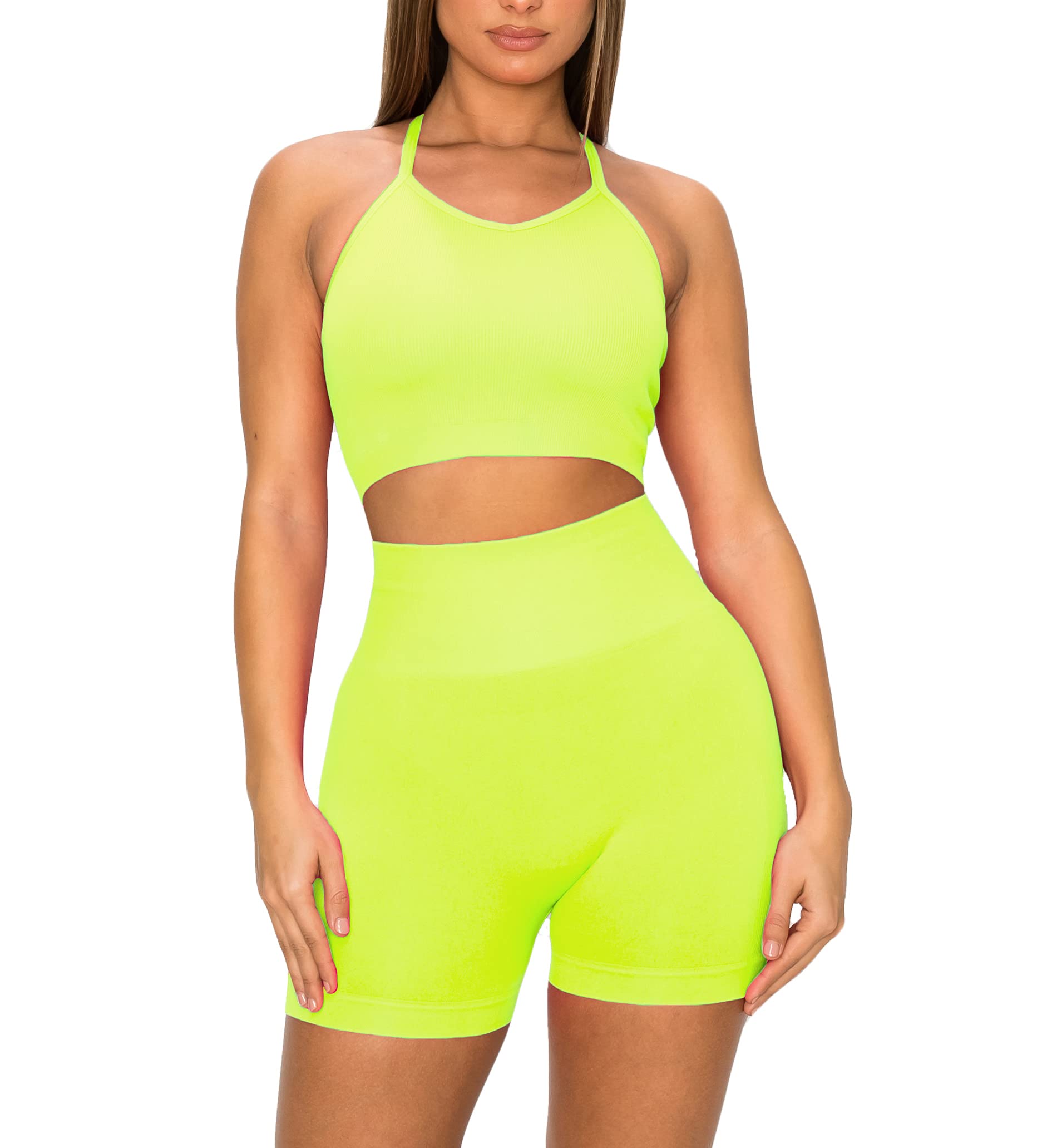 ALWAYS Women's Activewear Set - Super Stretch Yoga Top & High Waisted Leggings | Gym, Yoga, Running & Lounge Wear