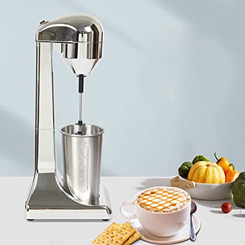 Gdrasuya10 Electric Milk Shaker Machine - 23000 RPM Stainless Steel Drink & Smoothie Mixer for Protein Shakes, Coffee, Cocktails - Perfect for Home, Gym & Bar Use