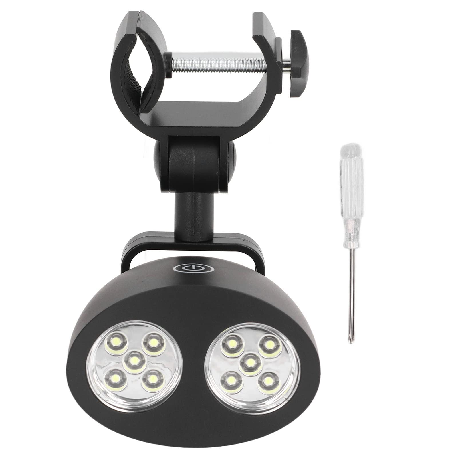 10 LED BBQ Lights Outdoor - Waterproof Camping Tent Lights with Hooks, Portable Night Emergency Lights for Backyard, Picnic, Hiking, and Power Outages
