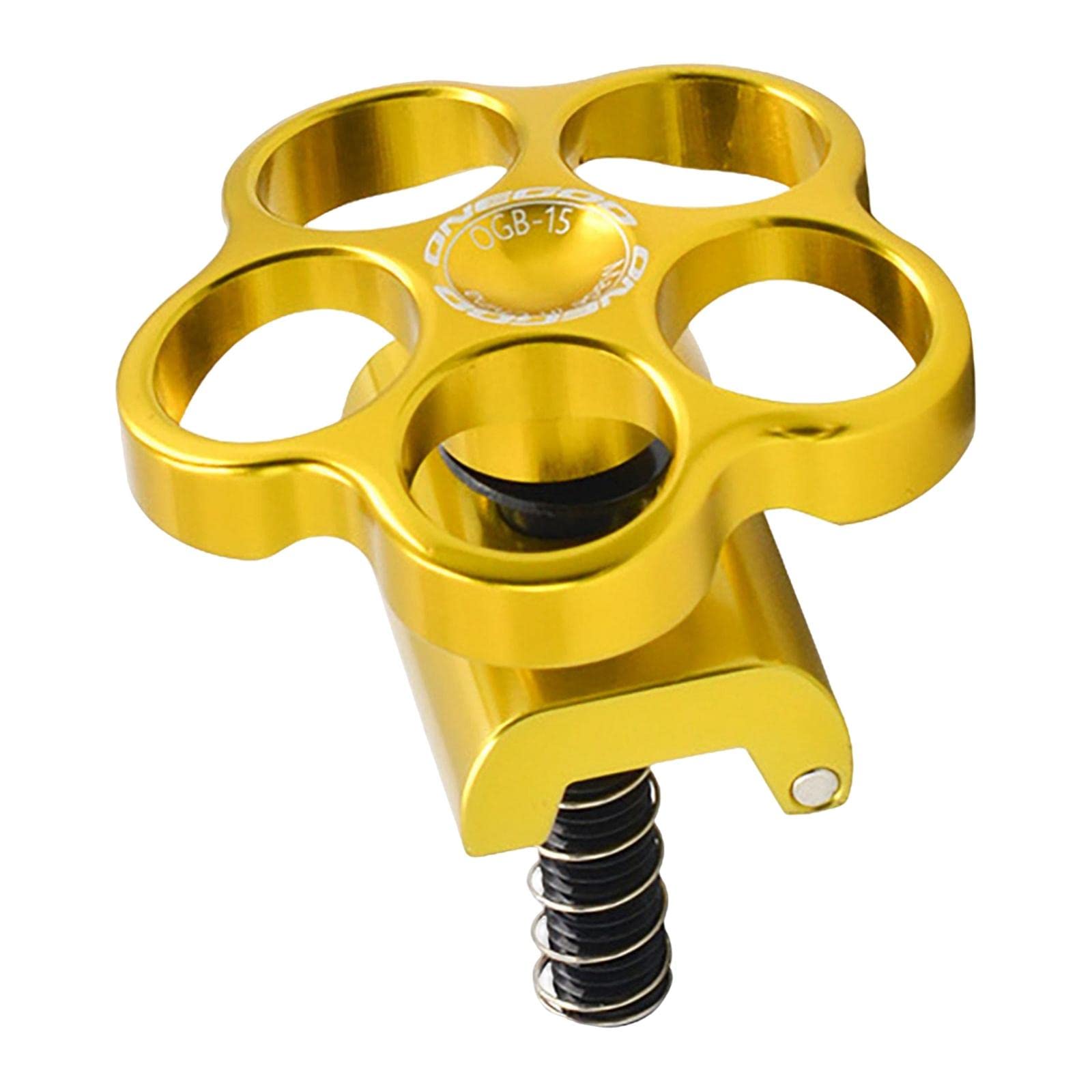 Foldable Bucket Replacement Aluminum Alloy Hinge Clamp - Durable Bike Frame Accessories for Mountain & Road Bikes (Golden) | Perfect for Bike Repair, Maintenance & DIY Upgrades