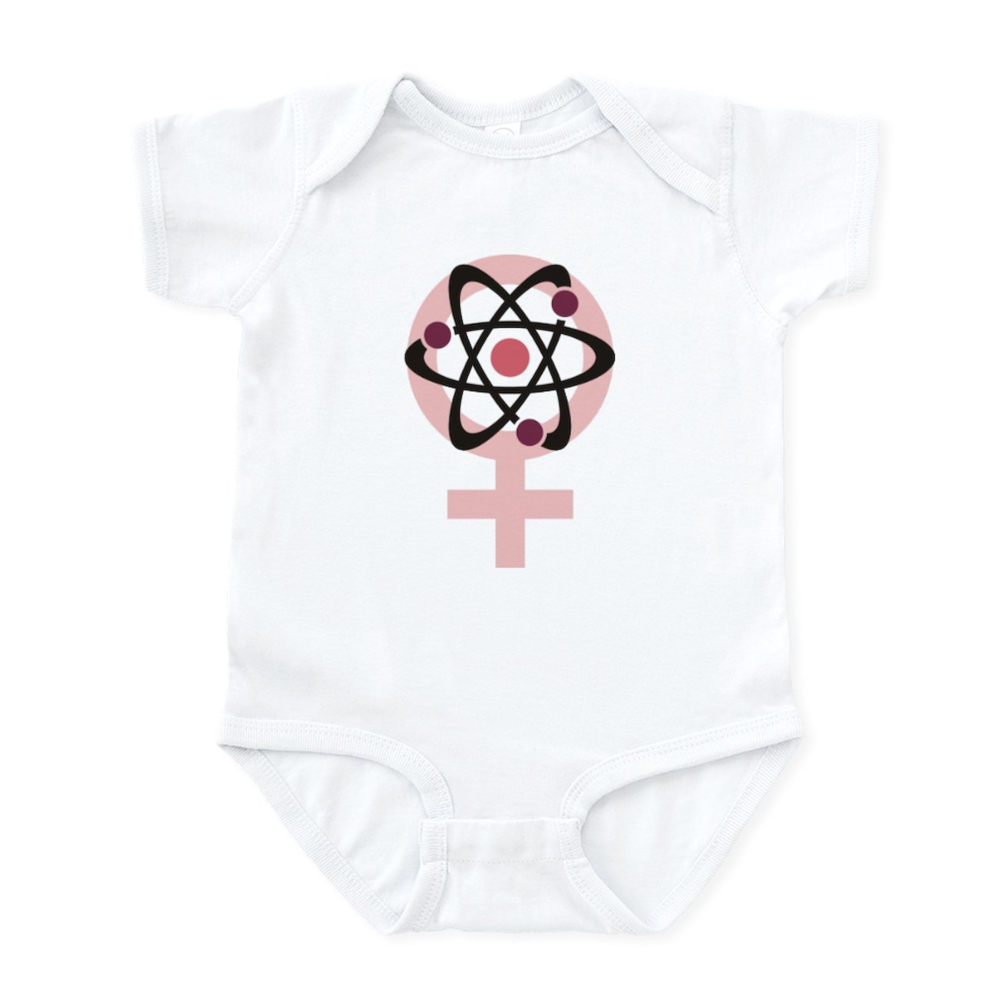 Female Scientist Infant Bodysuit - Cute Baby Romper for Science Lovers | Perfect for STEM Events, Baby Showers & Science-Themed Photoshoots