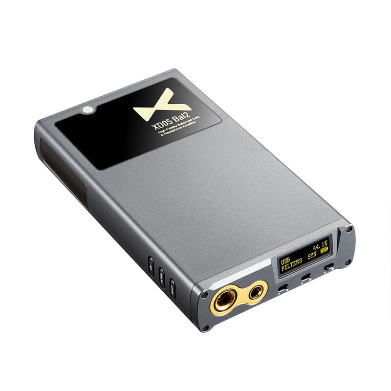 xDuoo XD05 Bal2 Portable HiFi Balanced DAC & Headphone Amplifier - High Resolution Audio for Travel, Office & Home Listening