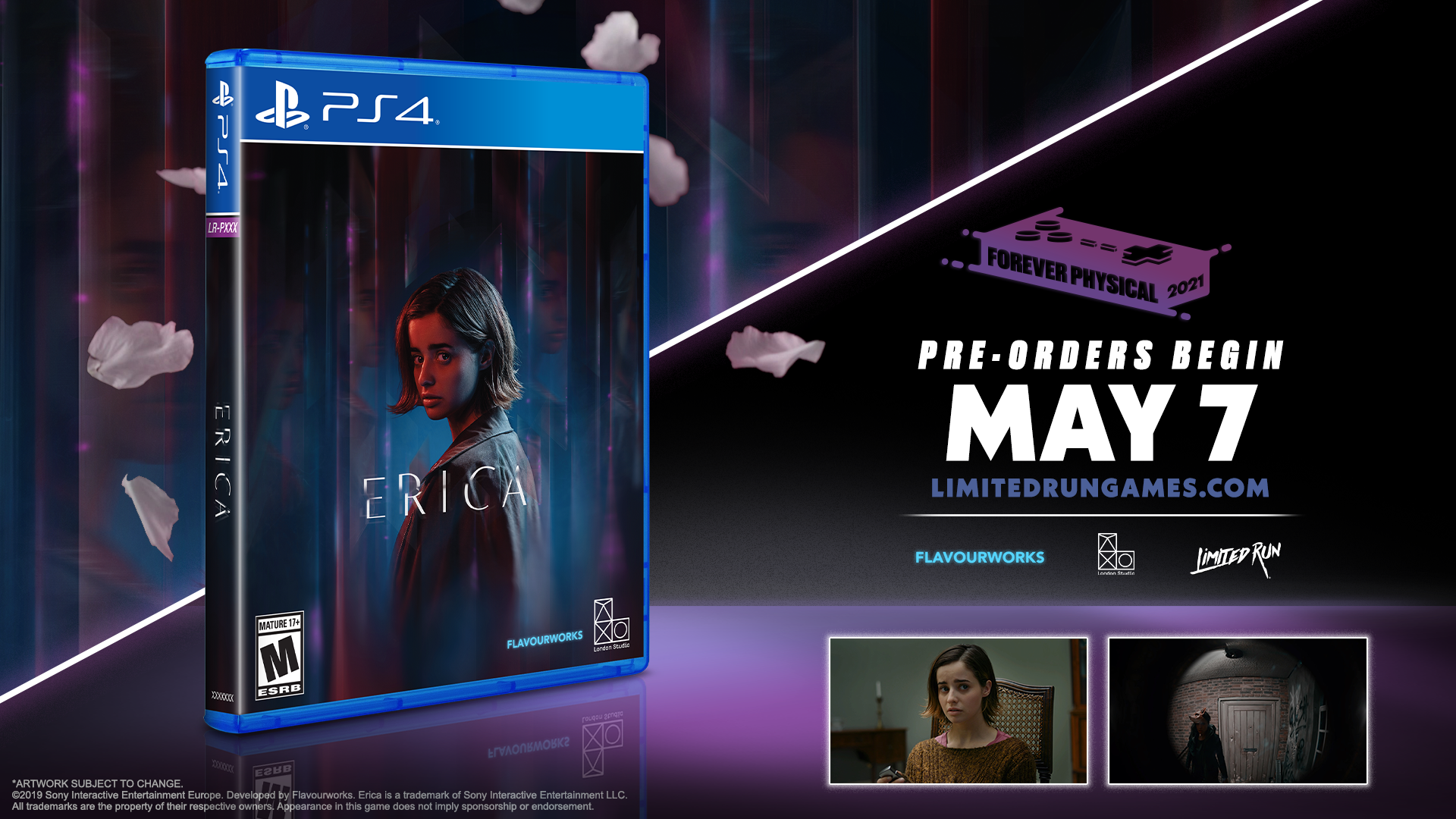 Limited Edition Erica Game for PS4 - Psychological Thriller Adventure - Perfect for Horror Fans & Story-Driven Gamers