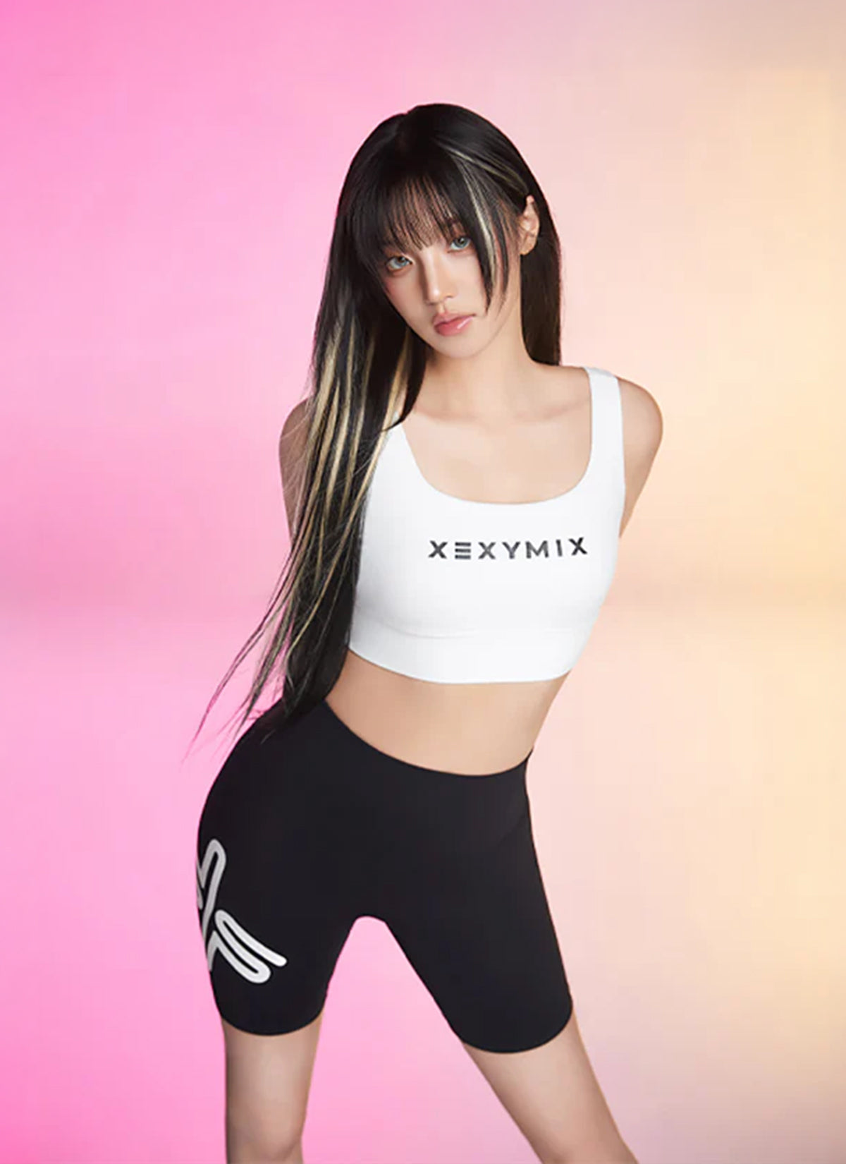 360N Big Symbol High Waist Leggings for Women - Black Label Yoga Pants with 3.5