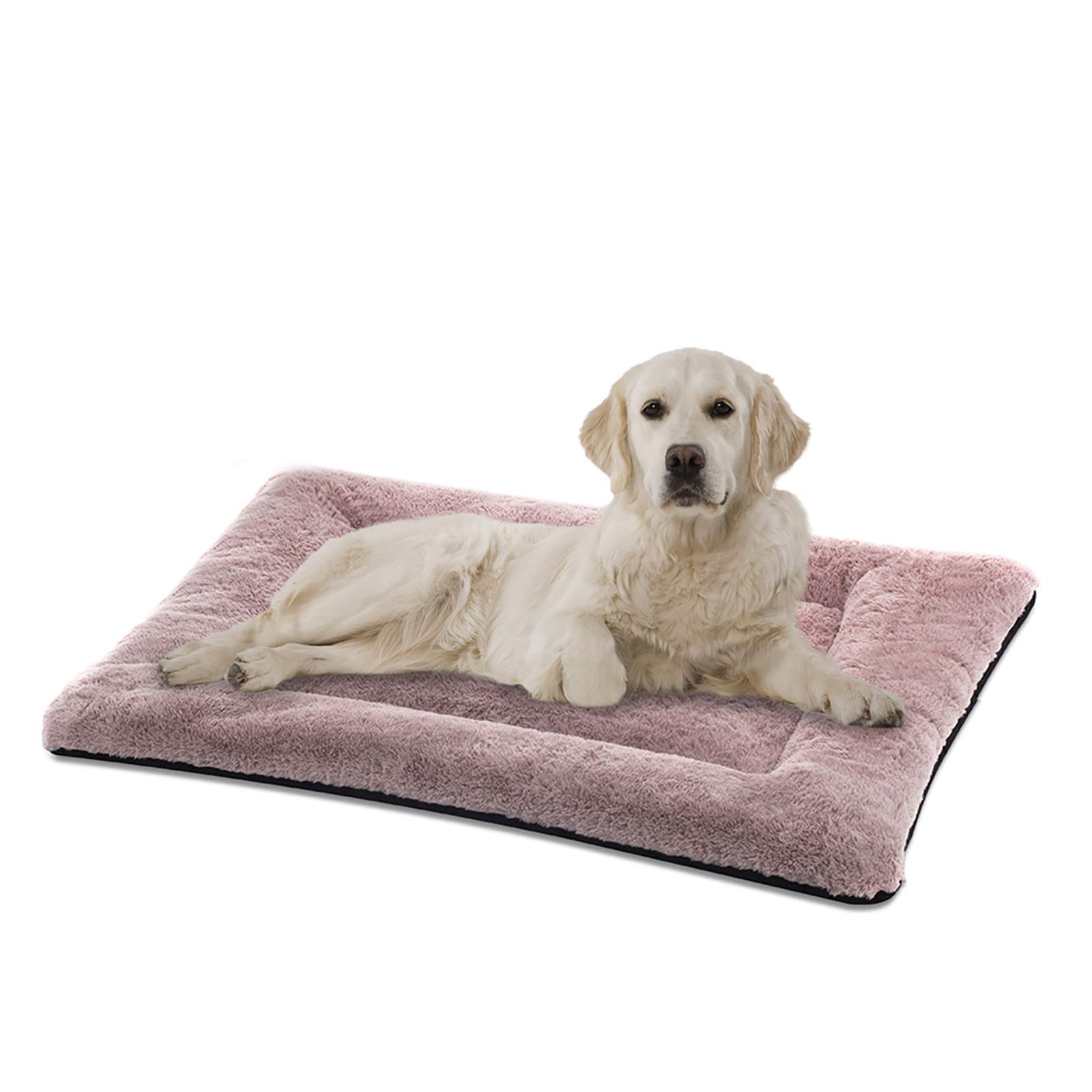 **SIWA MARY Washable Anti-Slip Dog Bed Mat - Soft Crate Pad for Large, Medium & Small Dogs & Cats - Kennel Mattress (36