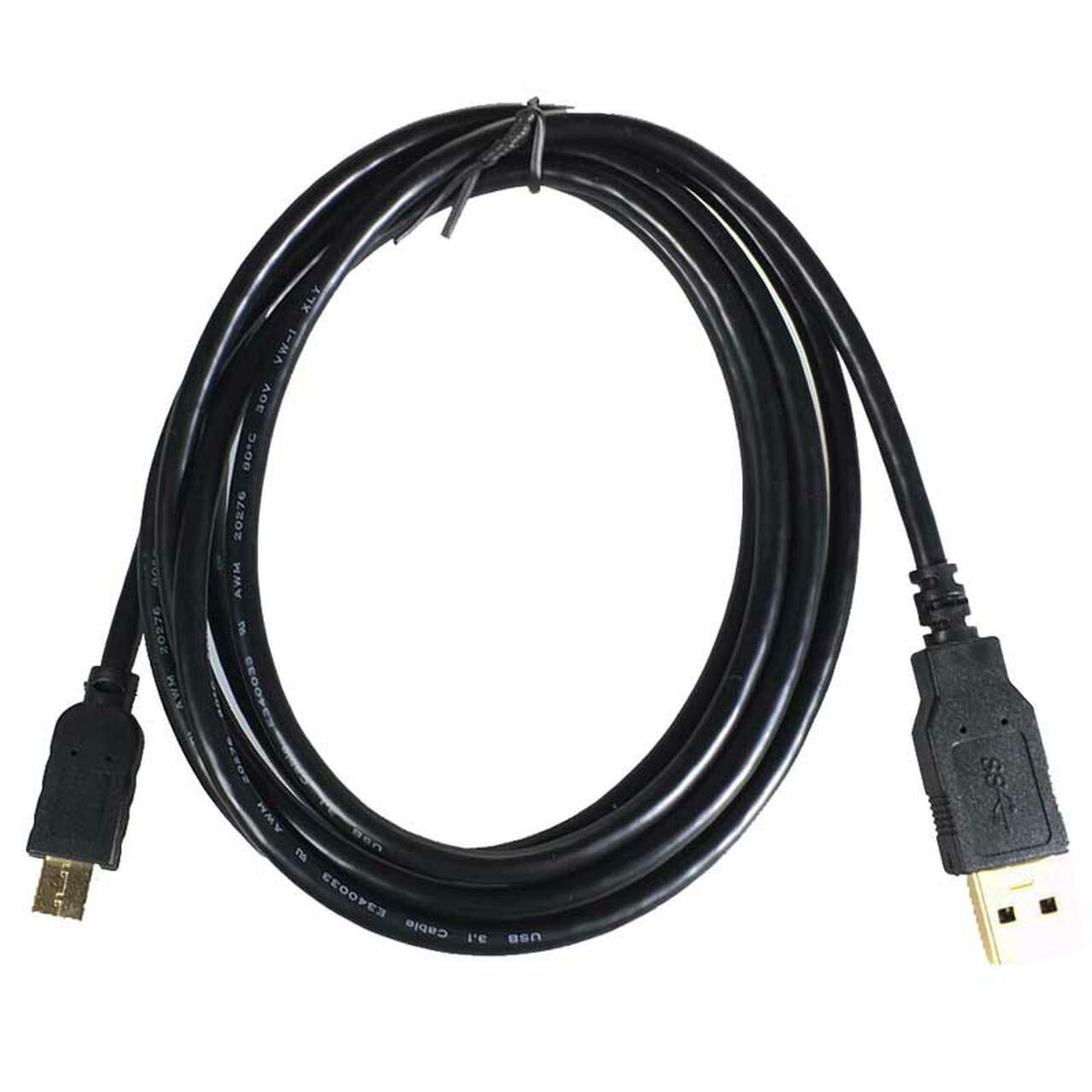 Promaster High-Speed USB 3.1 Type C to Type A Cable 6ft - Fast Charging & Data Sync for Smartphones, Laptops, Tablets - Perfect for Home, Office & Travel Use
