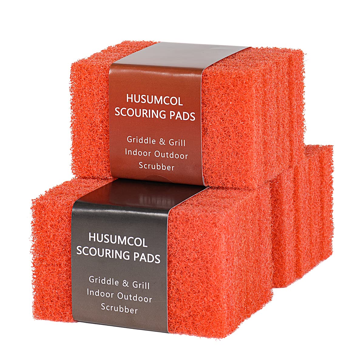 Heavy Duty Griddle Cleaning Kit - Non-Scratch Scouring Pads for Blackstone Flat Top Grill & Griddle - Perfect for Outdoor Cooking, Camping & Backyard BBQs
