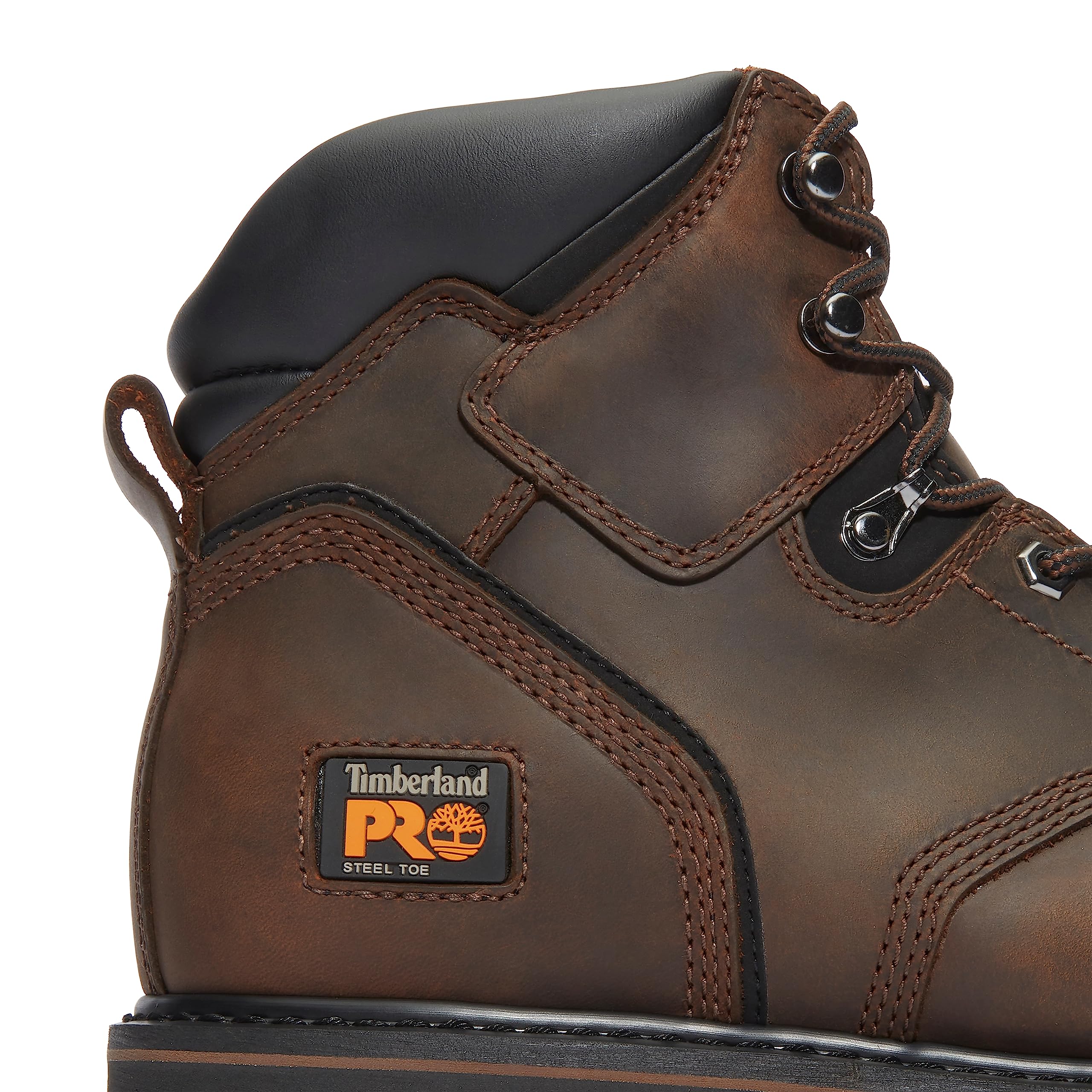 Timberland PRO Men's Pit Boss 6 Inch Steel Toe Work Boots - Waterproof Safety Shoes for Construction, Warehouse & Industrial Work (Durable & Comfortable)