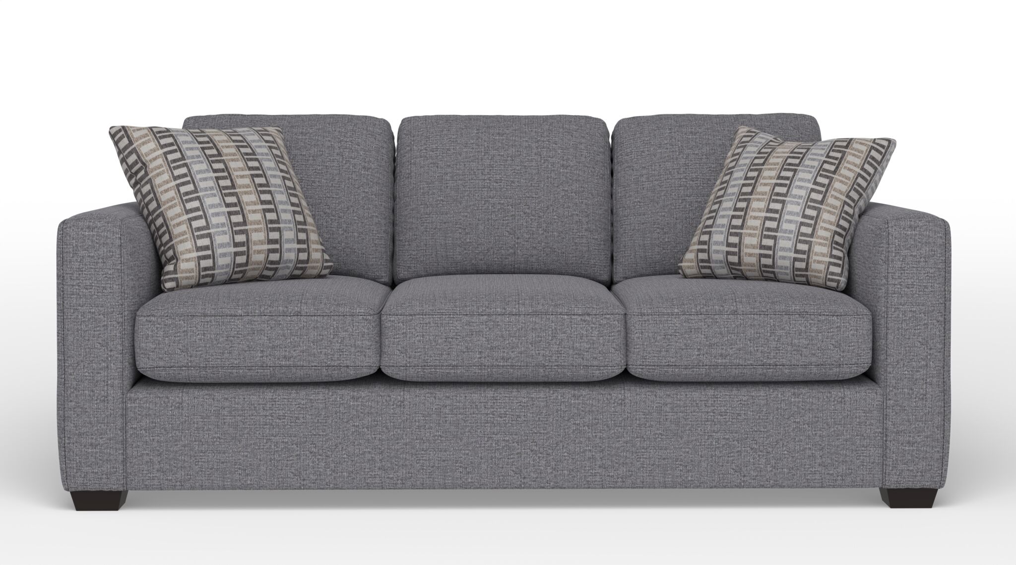 Caleb Queen Size Sofa Bed with Innerspring Mattress - Convertible Sleeper Sofa for Small Spaces, Comfortable Guest Bed, Safari Grey | Perfect for Apartments, Living Rooms & Home Offices