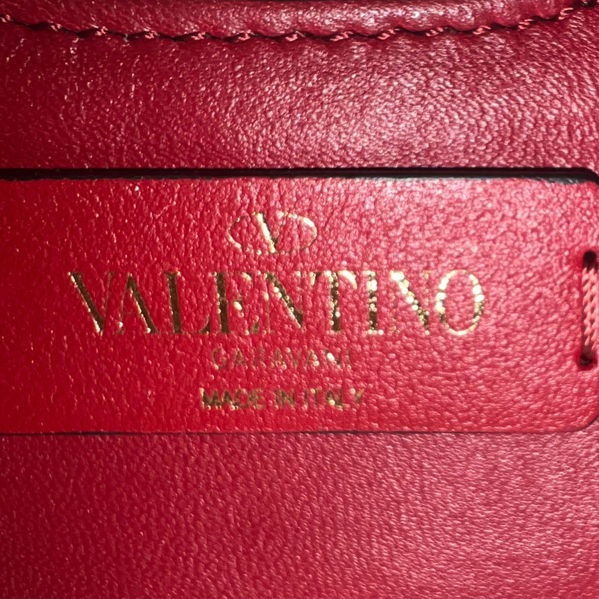 VALENTINO Mini Rockstud Crossbody Shoulder Bag in Red - Stylish & Compact for Everyday Use, Parties & Travel