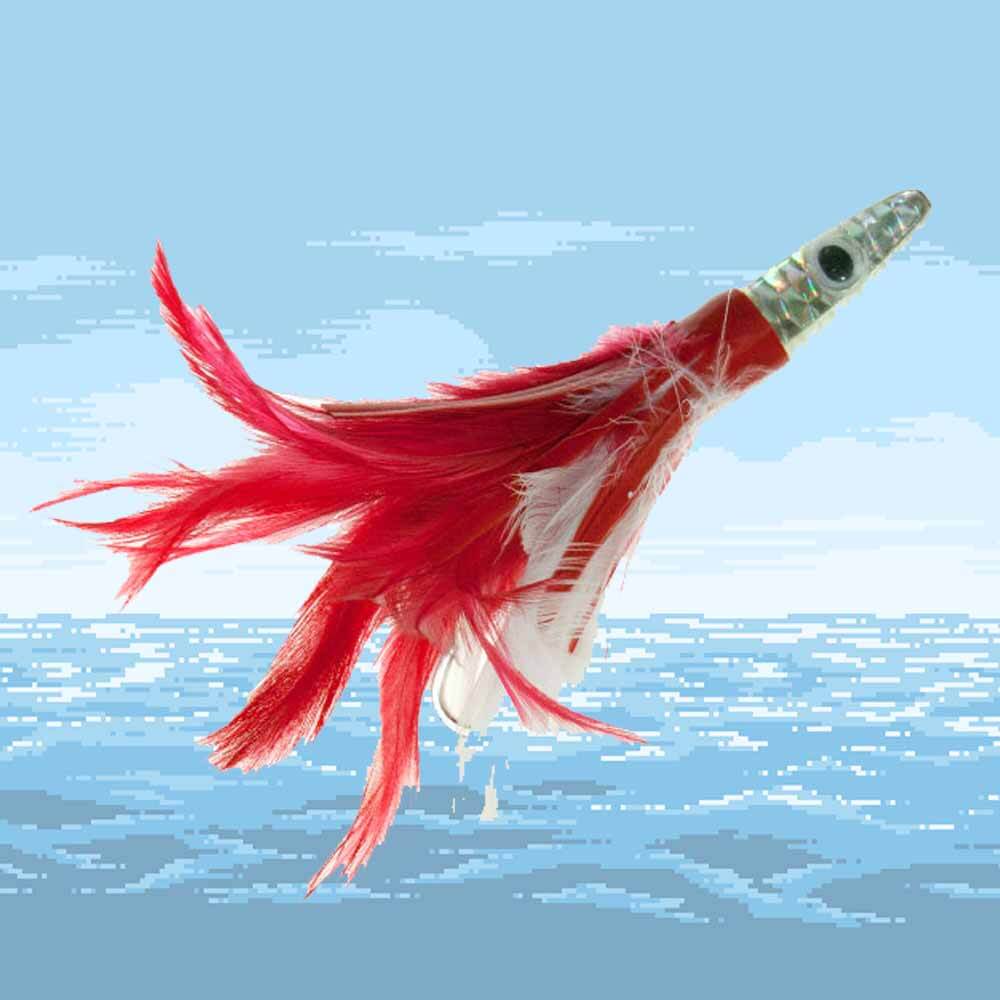 BOONE Tuna Treat Rigged 7/0 Saltwater Fishing Lure - Premium Tuna Bait for Offshore & Deep Sea Fishing - Perfect for Trolling & Casting in Ocean Waters
