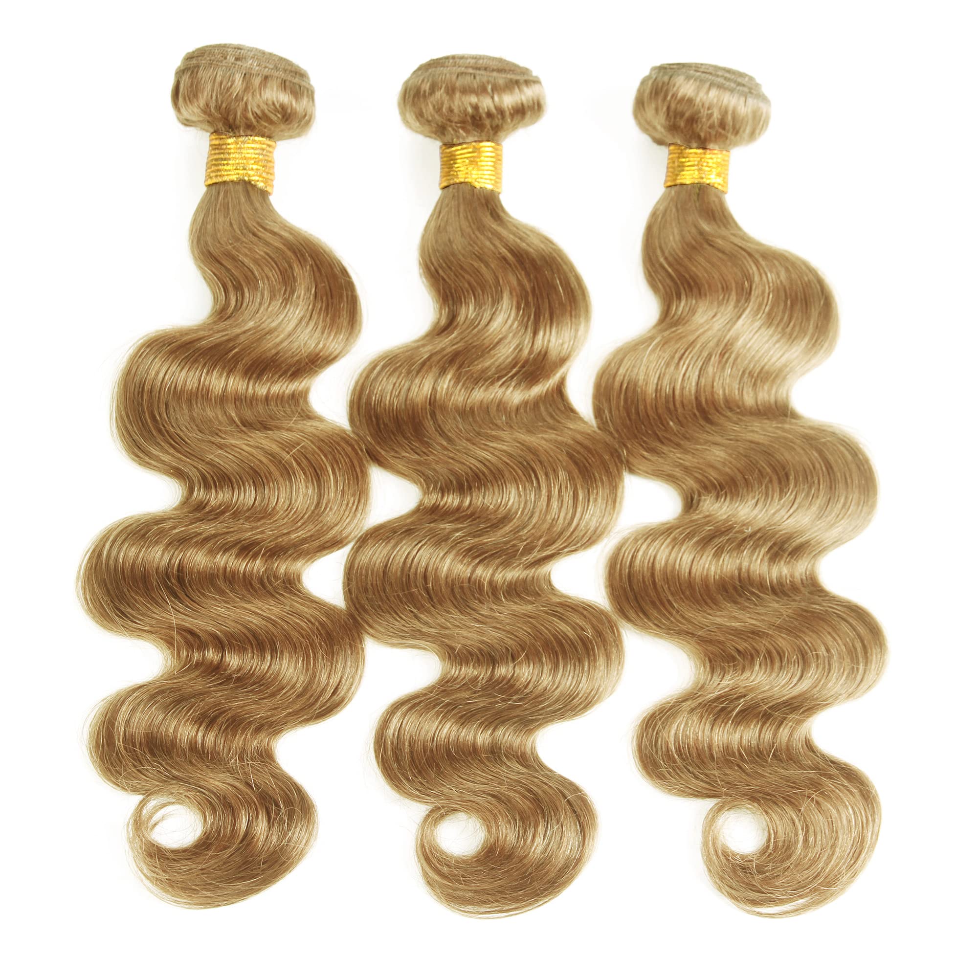 15A Brazilian Bundles Human Hair 100% Unprocessed Virgin Remy Hair Body Wave 3 Bundles (16,18,20,27 Inches) for Natural Look & Styling - Perfect for Weaves, Extensions & Protective Hairstyles