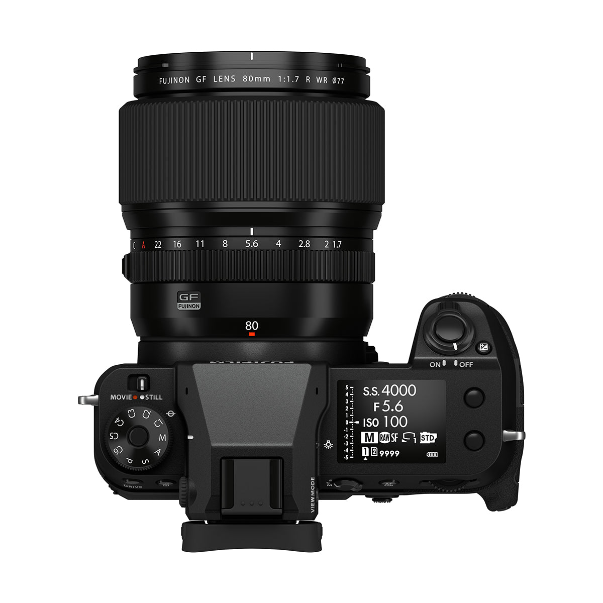 Fujifilm GF 80mm f/1.7 R WR Medium Format Lens - Professional Portrait & Low Light Photography for Fujifilm GFX Cameras