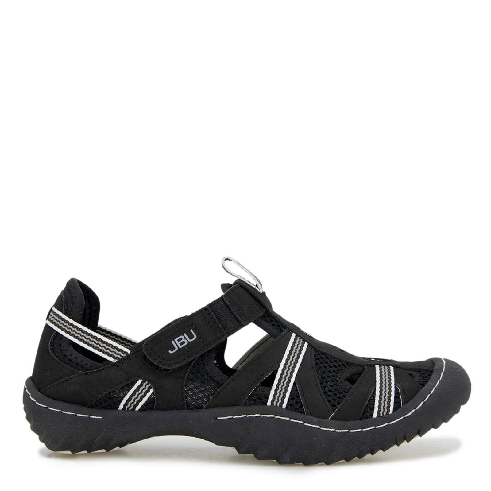 JBU Regional Water Ready Women's Outdoor Comfort Adjustable Closed Toe Water Shoes for Beach, Pool, and Kayaking