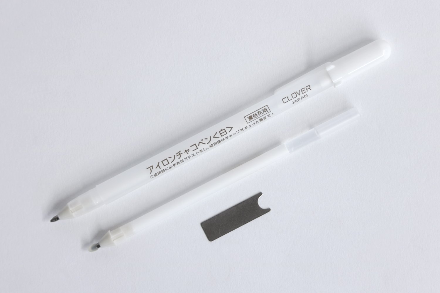 Clover Iron Chalk Pen White Refill - Premium Chalk Marker Refills for Whiteboards, Glass, & Chalkboards - Ideal for Restaurants, Cafes, and Classroom Use