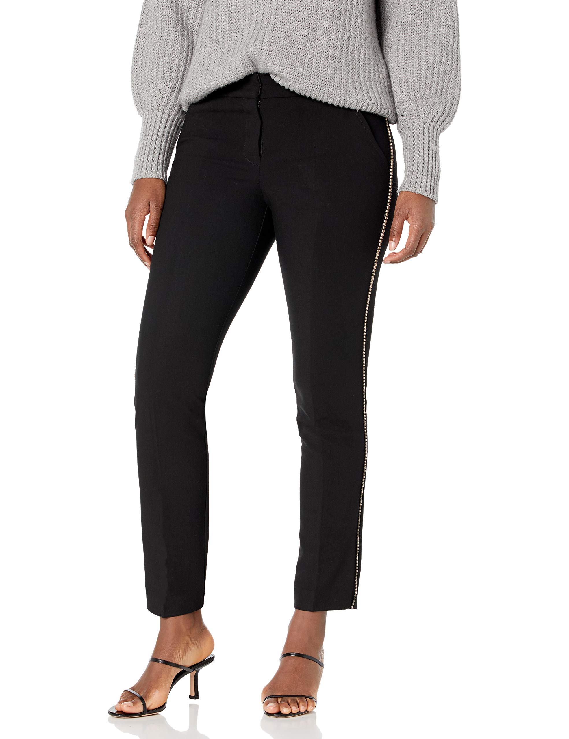 Trina Turk Women's Wide Leg Pants - High Waisted Flowy Trousers for Work & Casual Wear | Comfortable Stretch Fabric for Office, Travel & Everyday Outfits