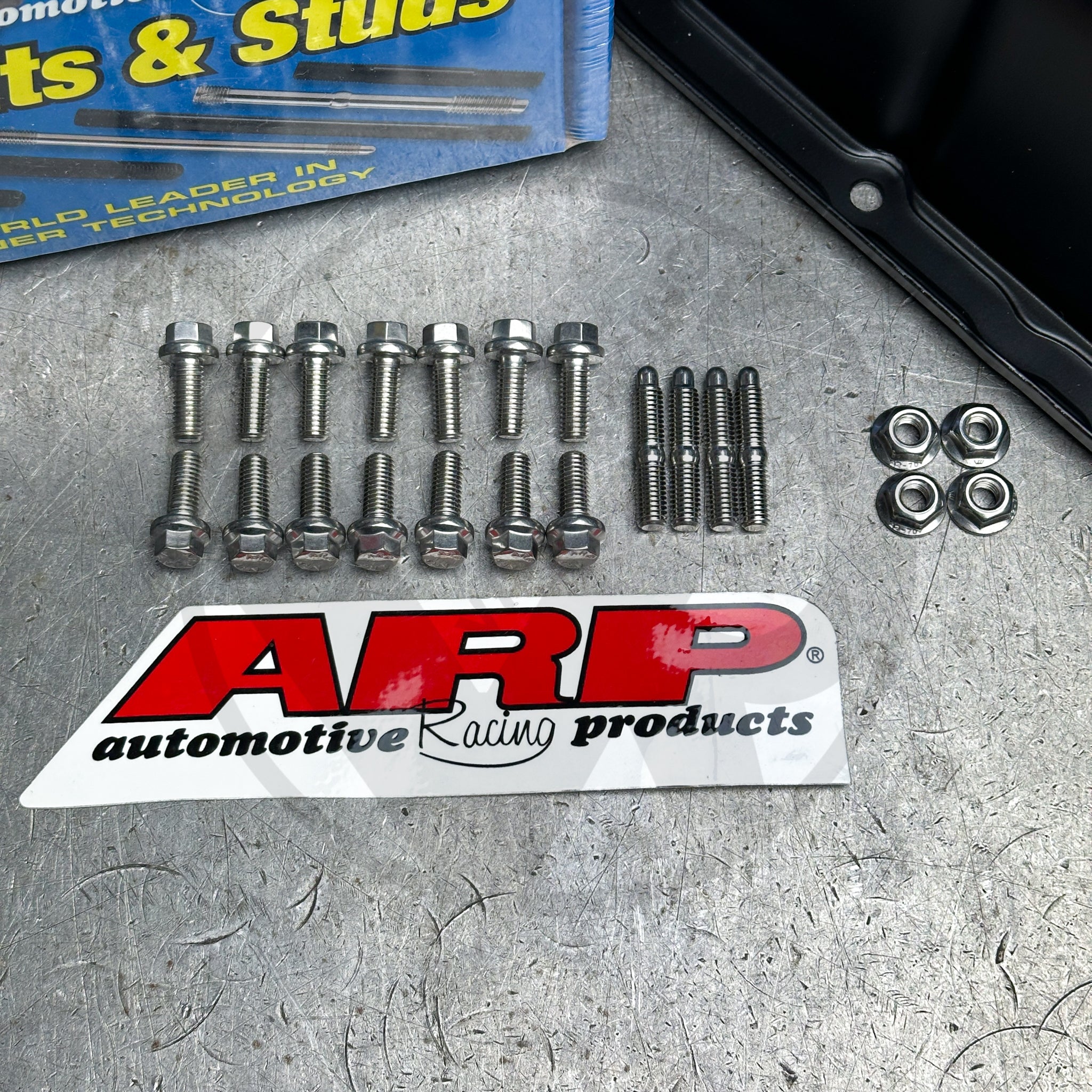 ARP Oil Pan Hardware Kit with Stainless Steel Nuts for Honda B Series Engines - Rust Proof & Durable - Perfect for Engine Maintenance & Performance Upgrades