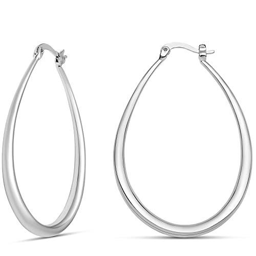 Sterling Silver Plated / 1.8 in - SMALL