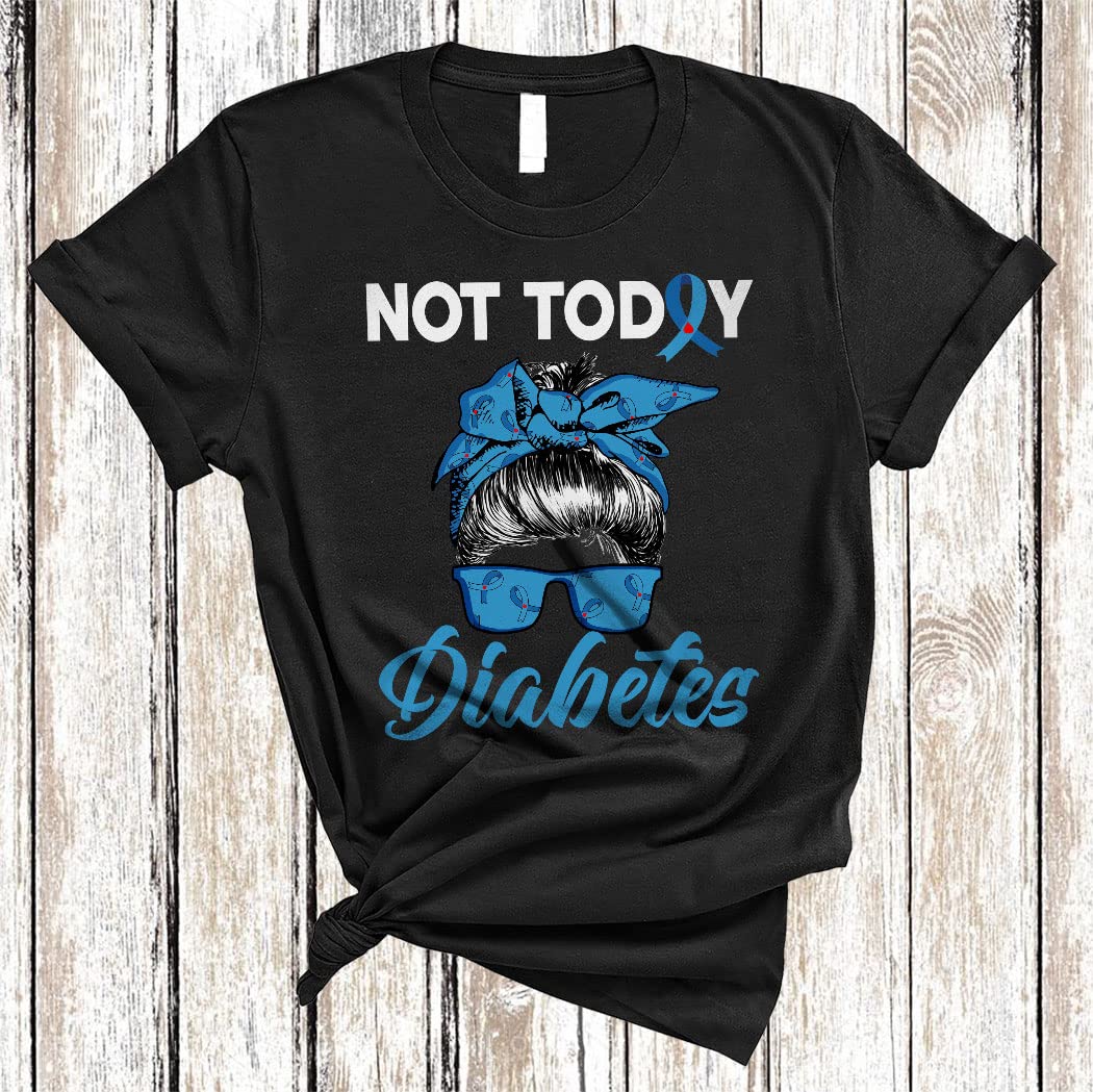 Diabetes Awareness T-Shirt - Strong Women Blue Ribbon Design - Unisex Gift for Diabetes Support & Prevention | Perfect for Fundraisers, Health Events & Daily Wear
