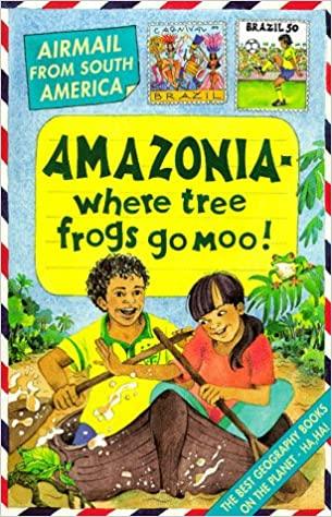 Amazonia Where Tree Frogs Go Moo! - Funny Frog Novelty Gift for Animal Lovers, Perfect for Home Decor, Office Desk & Nature-Themed Parties