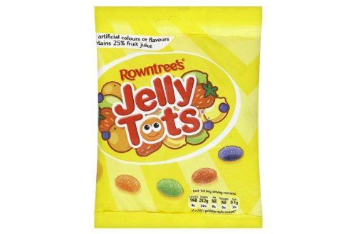 Rowntree's Jelly Tots Candy - 12 Pack of 160g Share Bags | Fruity Soft Chewy Sweets | Perfect for Parties, Movie Nights & Lunchbox Treats
