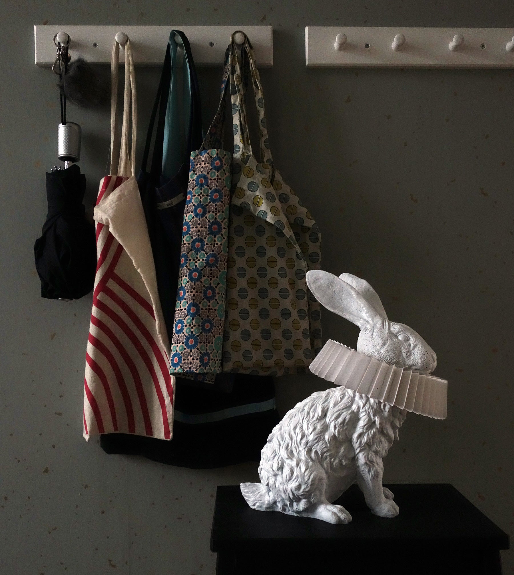 Rabbit X Table Lamp - Modern LED Nightstand Light for Bedroom, Living Room, Office - Dimmable Touch Control & USB Charging Port - Perfect for Reading, Relaxing & Decor