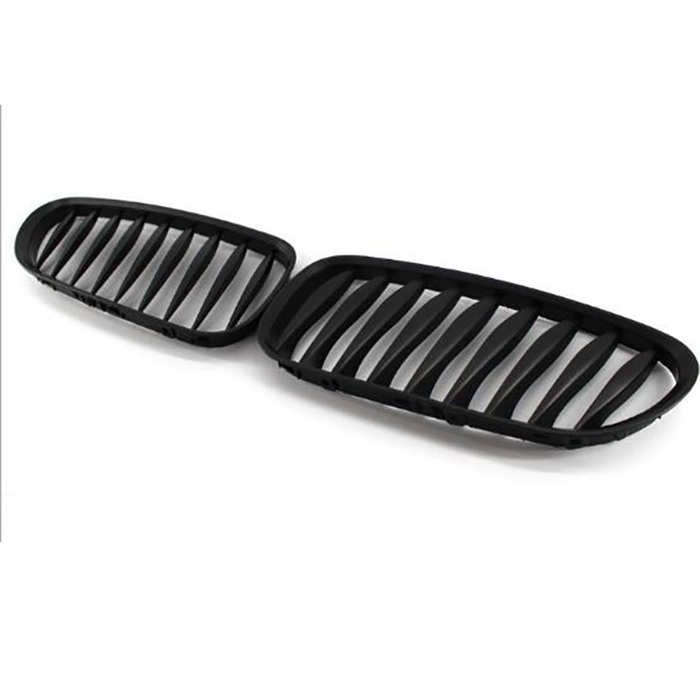 BMW Z4 E85 2003-2007 Black HIPS Plastic Front Hood Kidney Grille Replacement - High Gloss Finish, Perfect Fit for BMW Z4 E85 Models - Upgrade Your Car's Style for Daily Driving & Car Shows