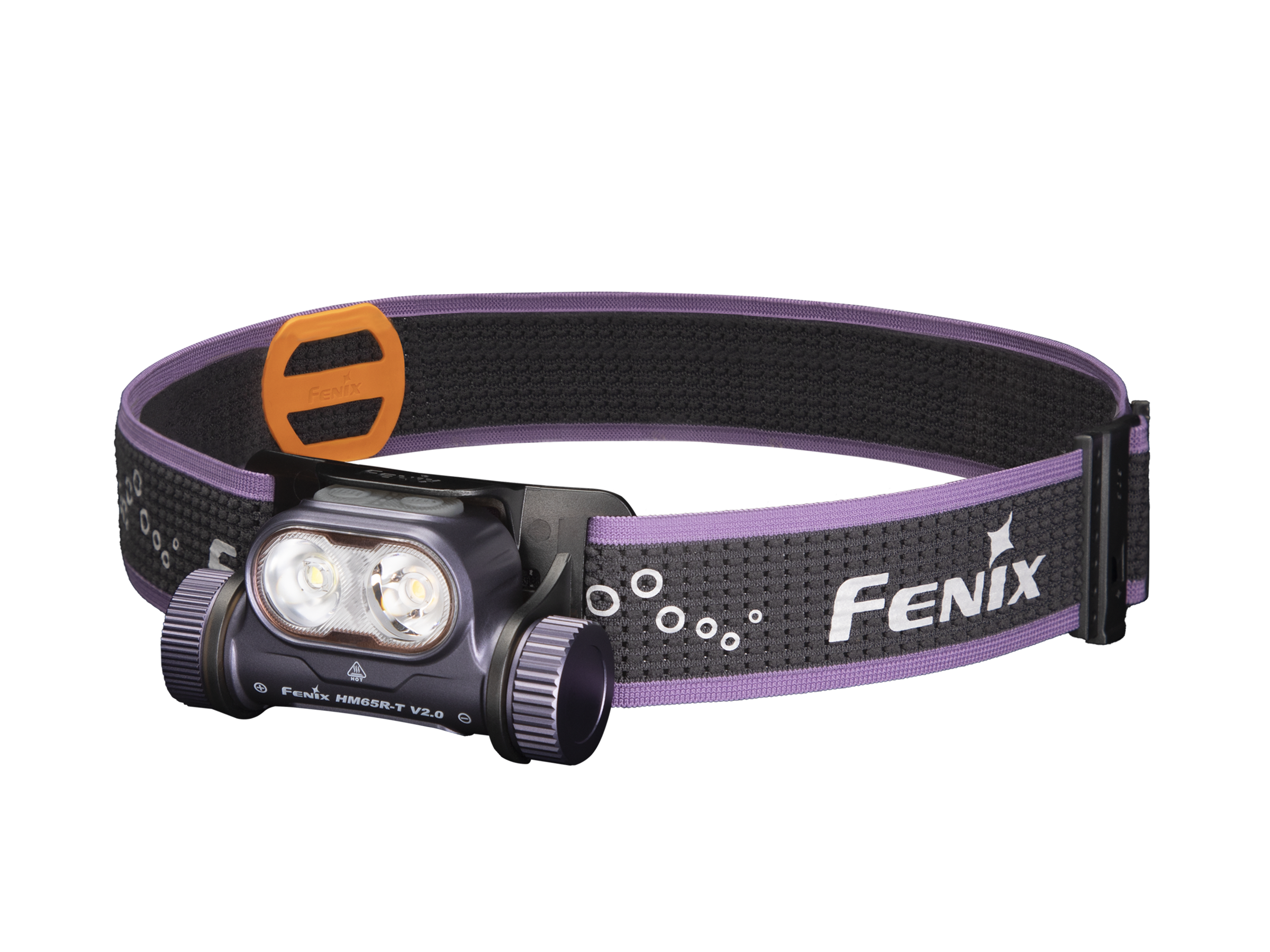 Fenix HM65R T V2 Rechargeable Headlamp - 1500 Lumen Lightweight LED Headlight for Trail Running, Hiking & Camping - Waterproof & Adjustable Head Torch for Outdoor Adventures