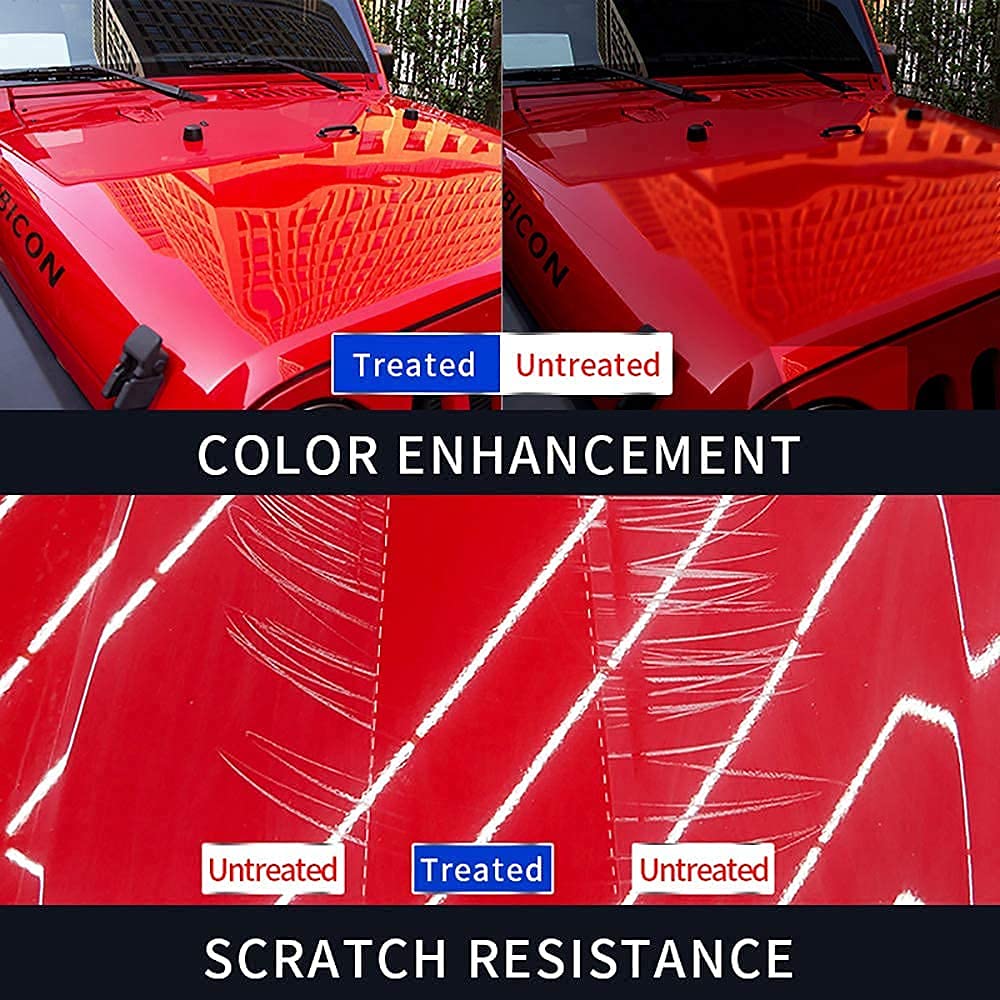 Premium Black & Red Solid Car Wax - High Gloss Protection for Cars, Trucks & SUVs - Ideal for Detailing, Showroom Shine & Long-Lasting Paint Protection