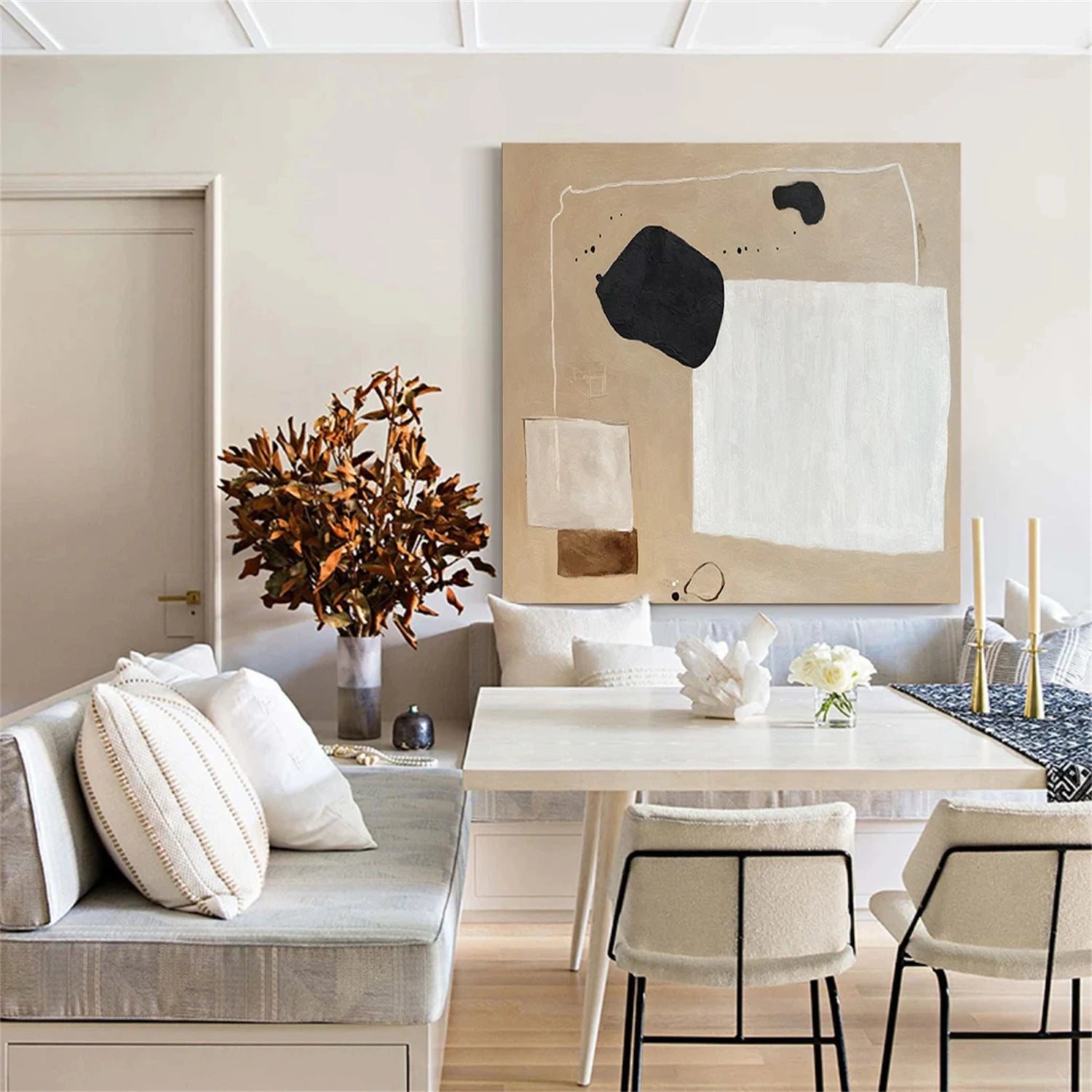 Abstract Tranquility Wall Art Print #WS238 - Modern Home Decor for Living Room, Bedroom & Office
