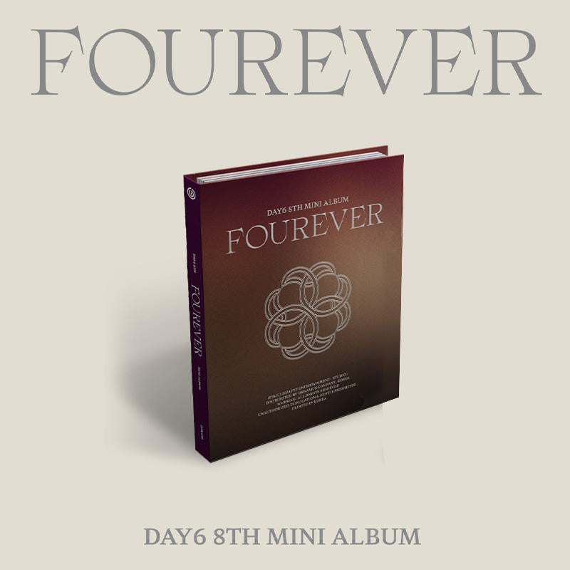 DAY6 8th Mini Album 'FOUREVER' - K-Pop Music CD with Photobook & Exclusive Merchandise - Perfect for K-Pop Fans, Collectors and Gift Giving
