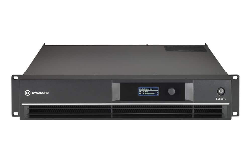 Dynacord L2800 Professional Power Amplifier - High-Performance Audio for Concerts, DJ Gigs & Live Events