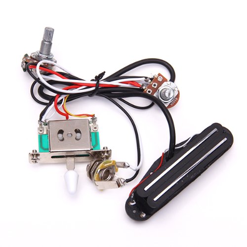 Premium Electric Guitar Circuit Wiring Harness with Pickup - Upgrade Your Tone for Rock, Blues & Jazz Performances
