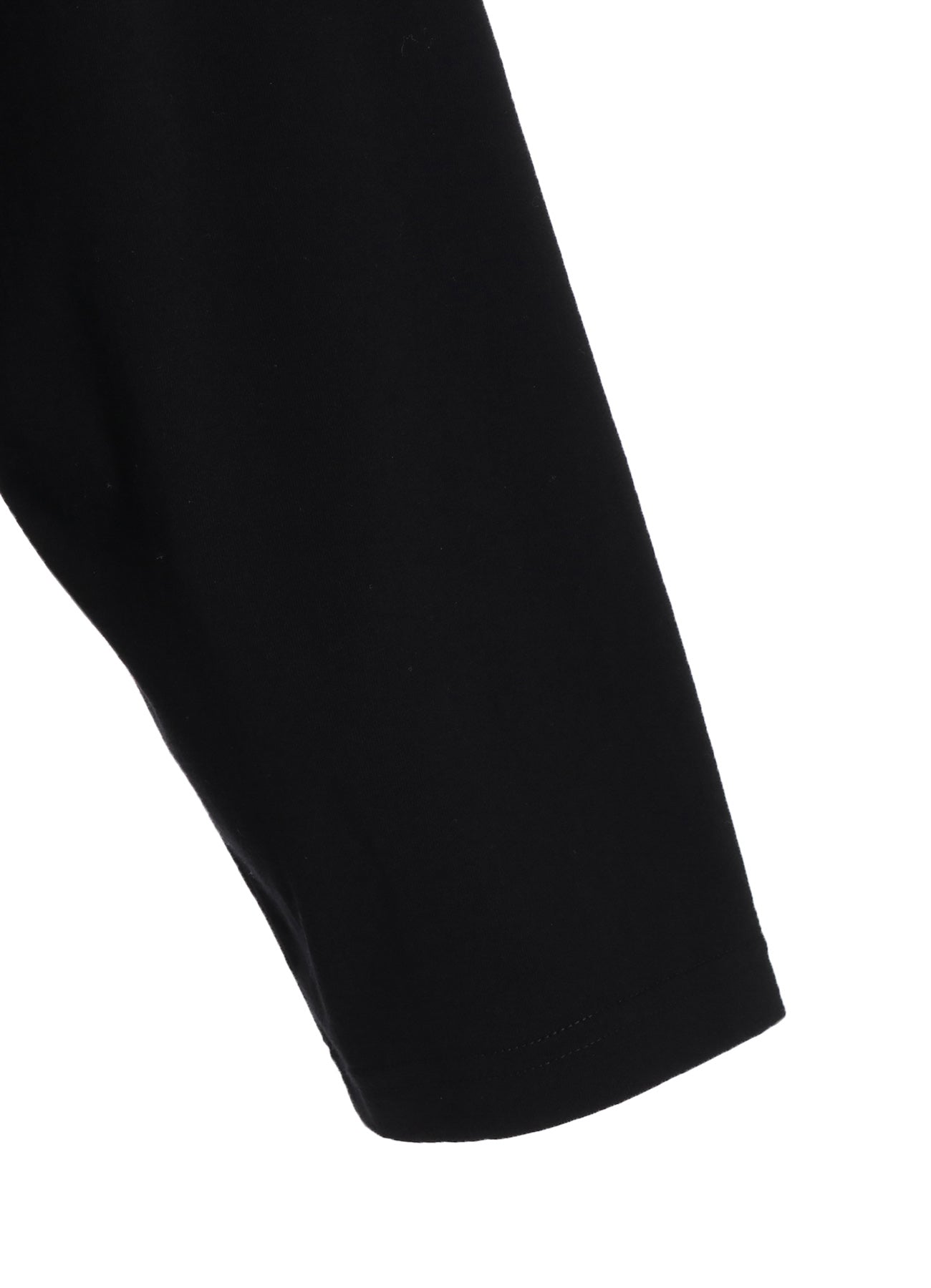 Soft Cotton Jersey Round Hem Jumbo T-Shirt with Long Sleeves - Comfortable Oversized Casual Top for Everyday Wear
