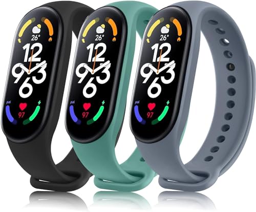 Black/light green/dark gray