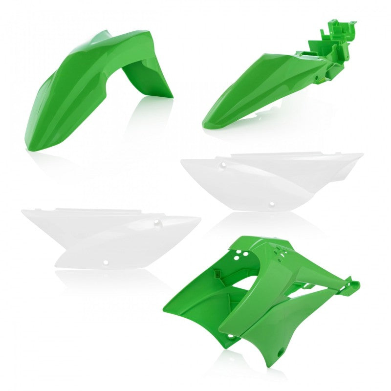 Acerbis 10+ Kawasaki KLX110/110L Plastic Kit - OEM Replacement Parts for Dirt Bike | Off-Road Motorcycle Accessories | Perfect for Trail Riding & Motocross Racing