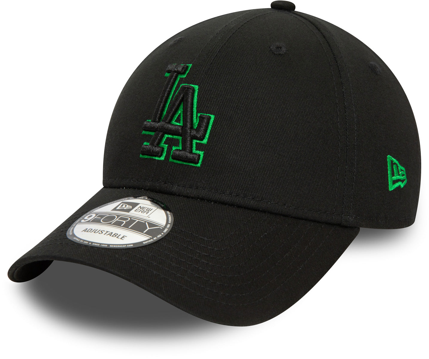 Los Angeles Dodgers New Era 9Forty MLB Adjustable Snapback Baseball Cap - Official Team Logo, Black - Perfect for Games, Fan Gear & Streetwear Fashion