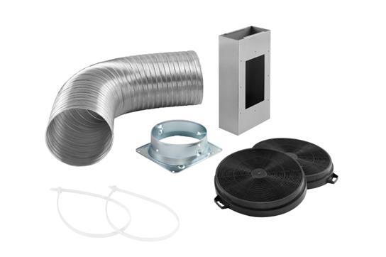 ANKWBF4 Non-Duct Kit for WB4I Range Hood - Best Ventilation Solution for Kitchen, Home & Restaurant Use
