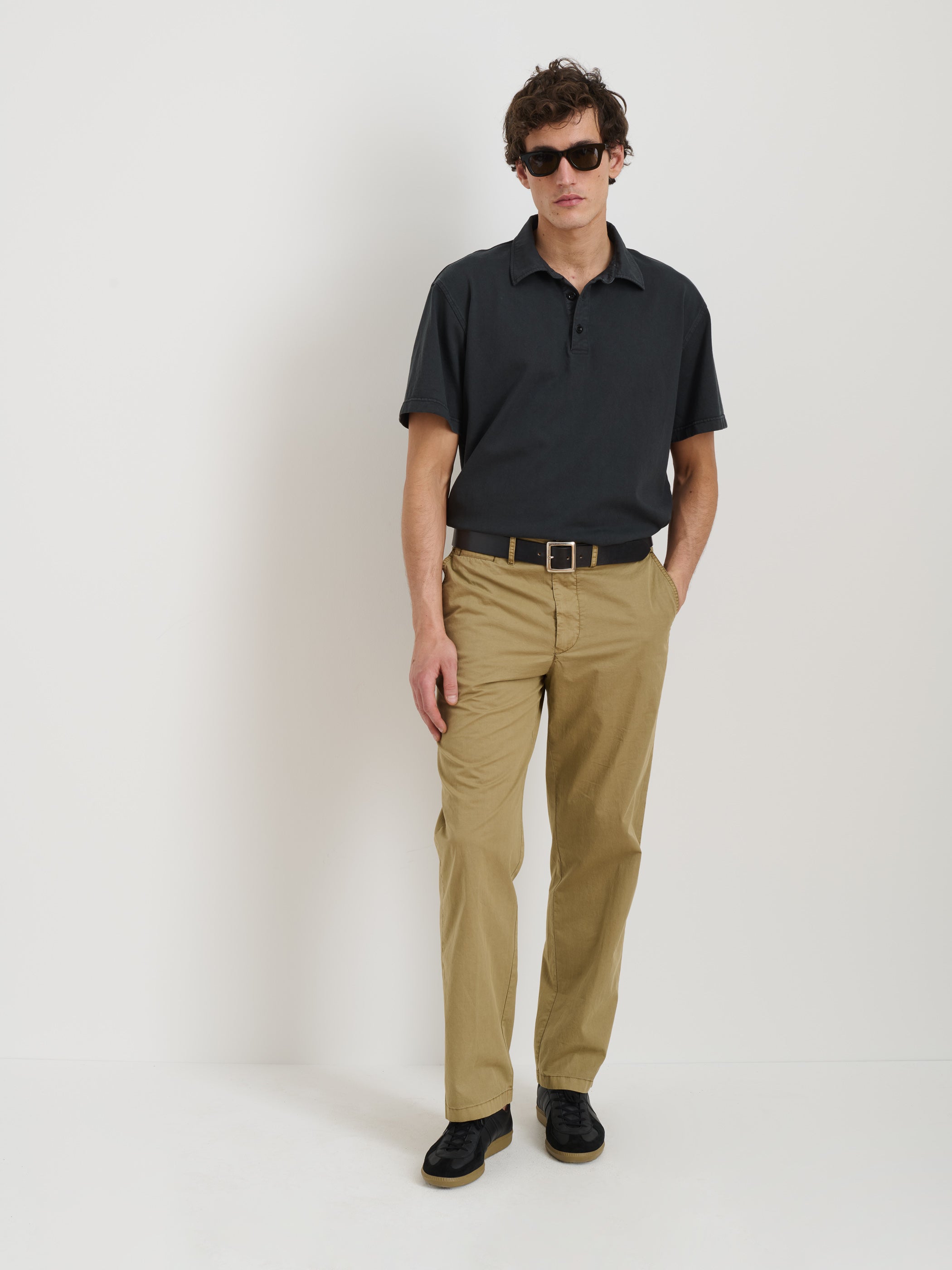 Men's Lightweight Chino Straight Leg Pants - Comfortable Office & Casual Wear for Business & Everyday Use