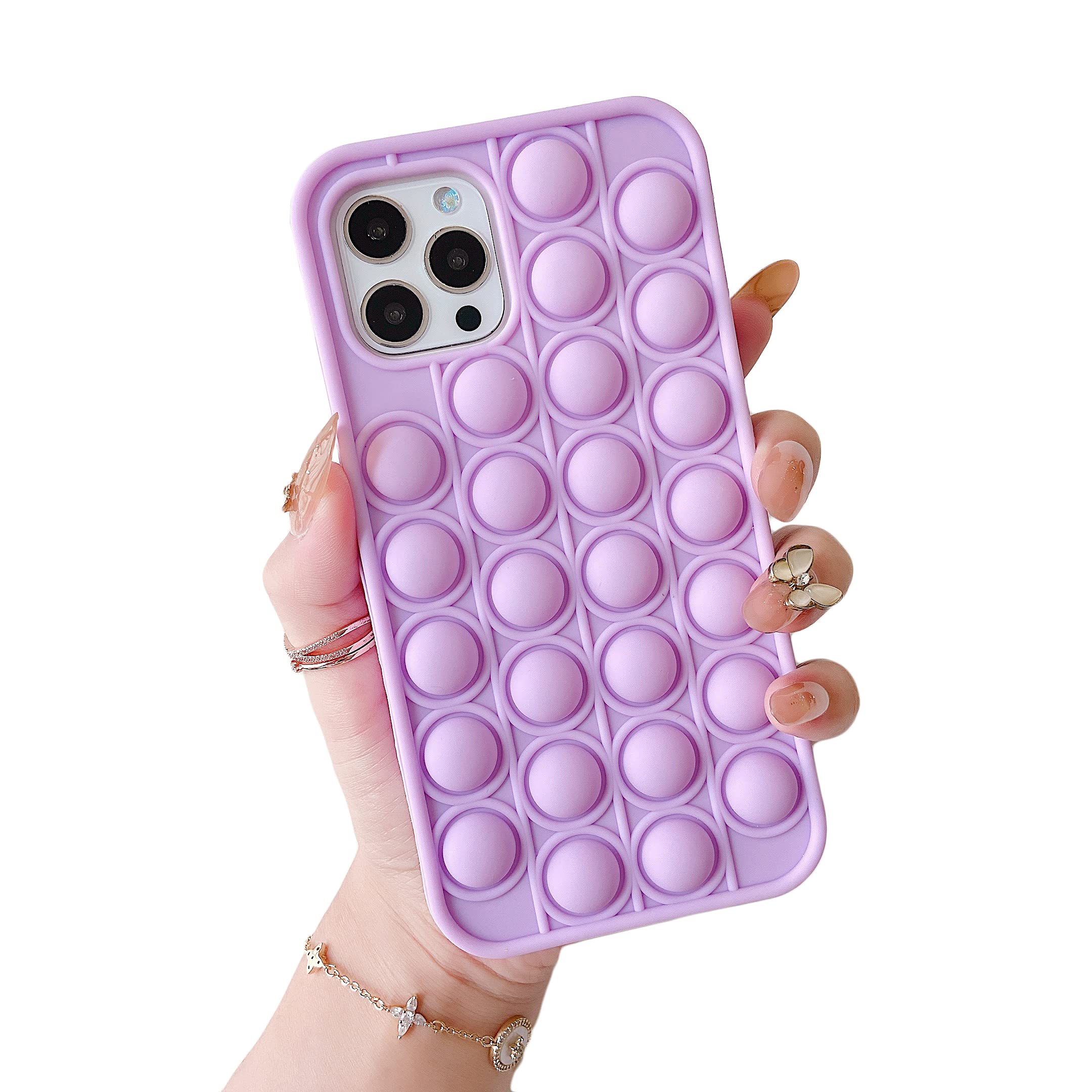Cocomii Sensory iPhone 11 Pro Max Case - Slim Lightweight Matte Cover with Push Pop Fidget Toy for Anxiety Relief - Silky Soft Touch Protective Case Compatible with Apple iPhone 11 Pro Max 6.5