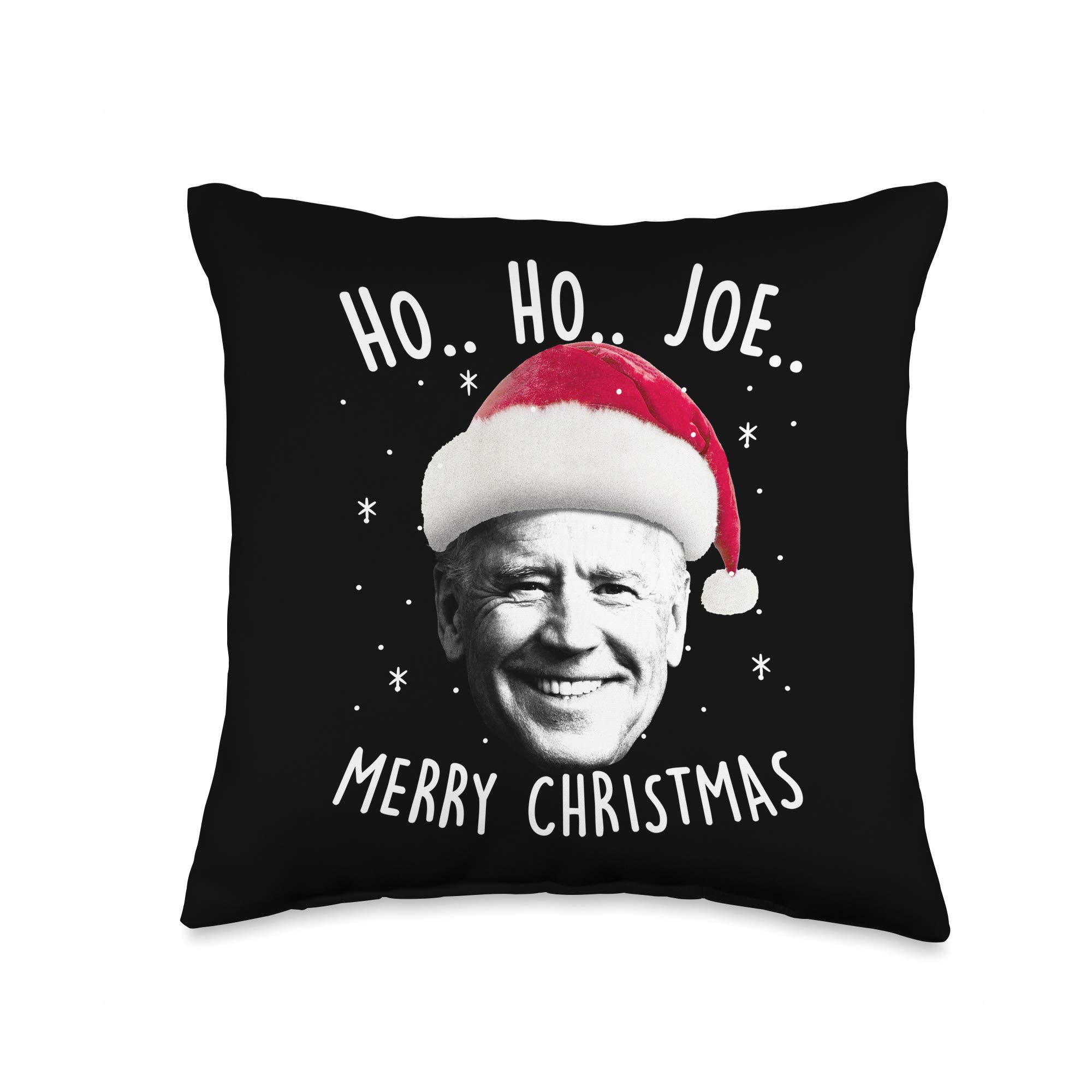 Funny Joe Biden Christmas Pillow 16x16 - Santa Gift for Home Decor