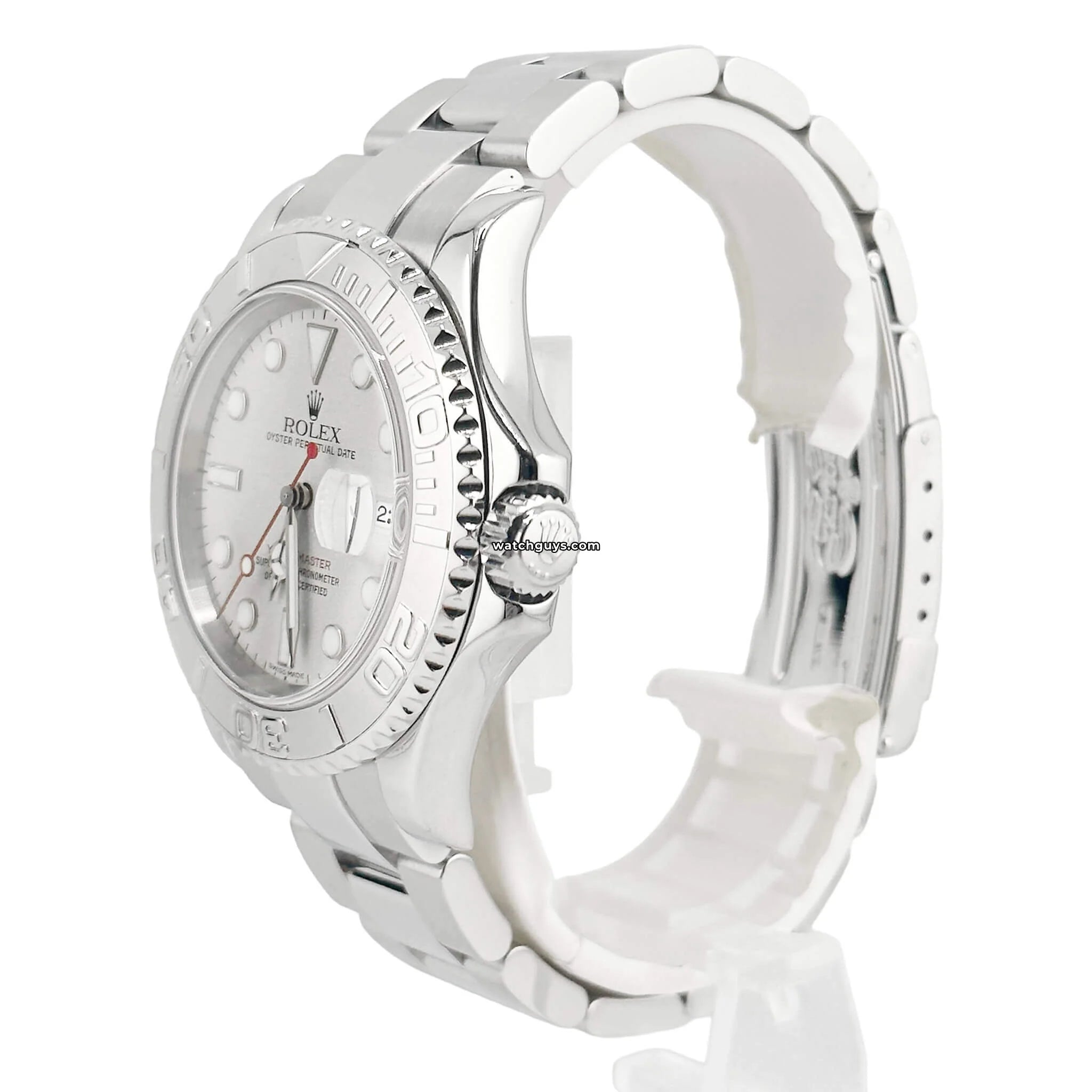 Authentic Rolex Yacht Master 16622 Platinum Watch - Luxury Men's Timepiece for Sailing & Formal Occasions