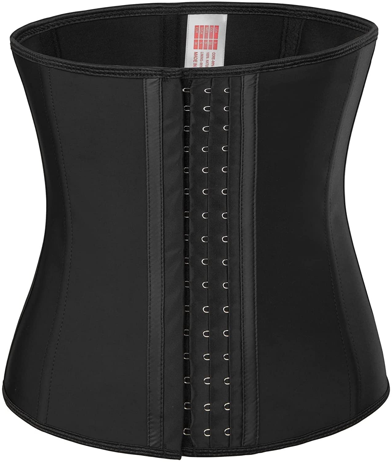 Best Waist Trainer for Women - Latex Sport Shapewear Corset for Hourglass Figure & Tummy Control - Slimming Body Shaper for Workout, Gym & Everyday Wear