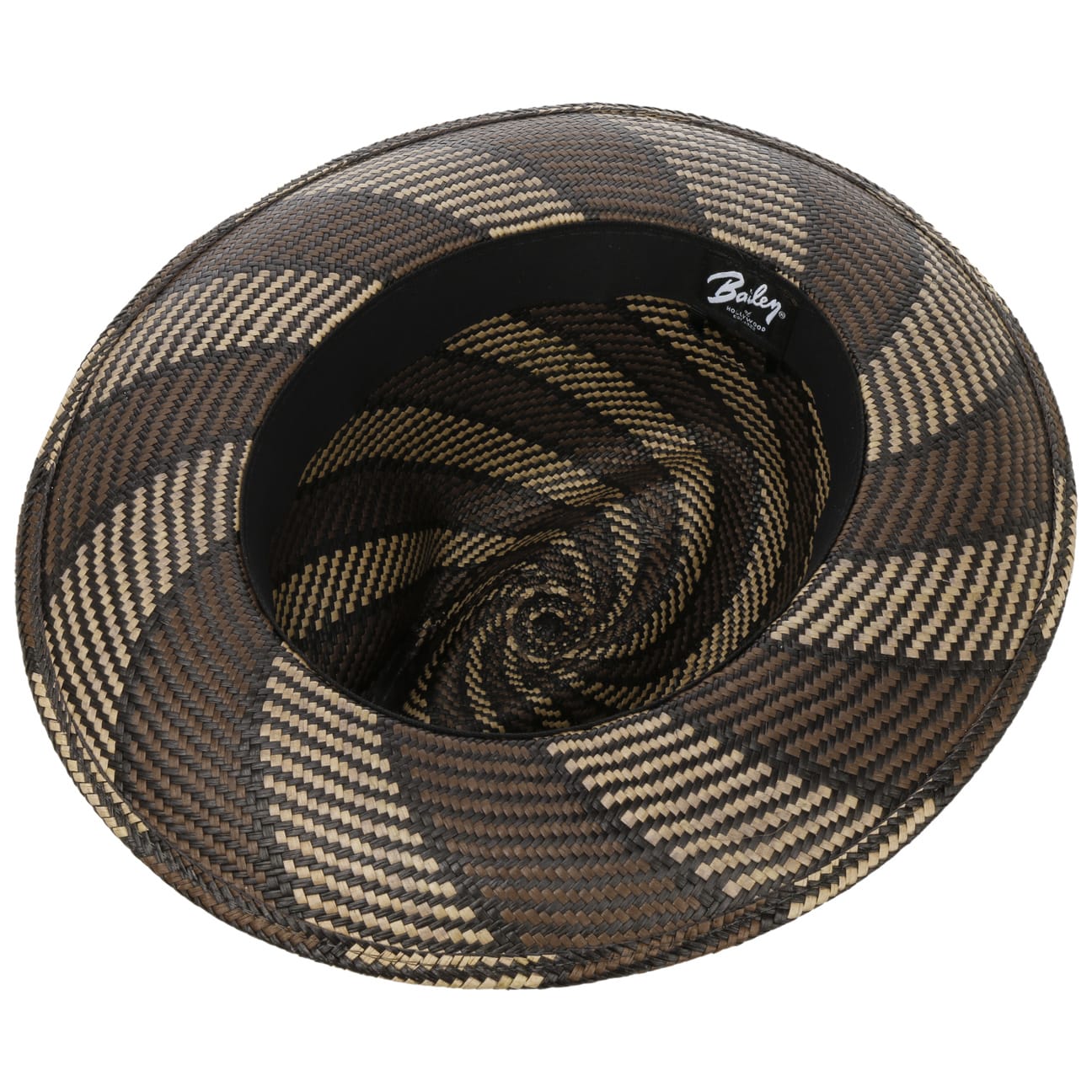 Bailey 1922 Giles Panama Hat - Handwoven Straw Fedora for Men & Women - Summer Sun Protection, Beach Vacation & Outdoor Wedding Accessory