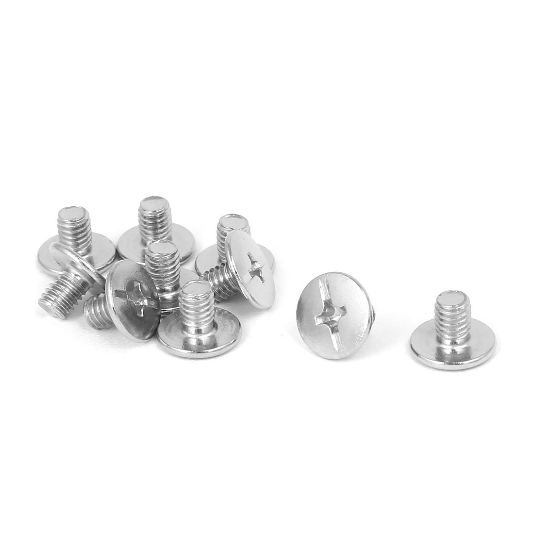 Book Photo Power Fastening Tool Parts & Accessories - M4x5mm Phillips Head Binding Screw Post Nailer Replacement (10pcs) for Scrapbooks, Albums & DIY Projects