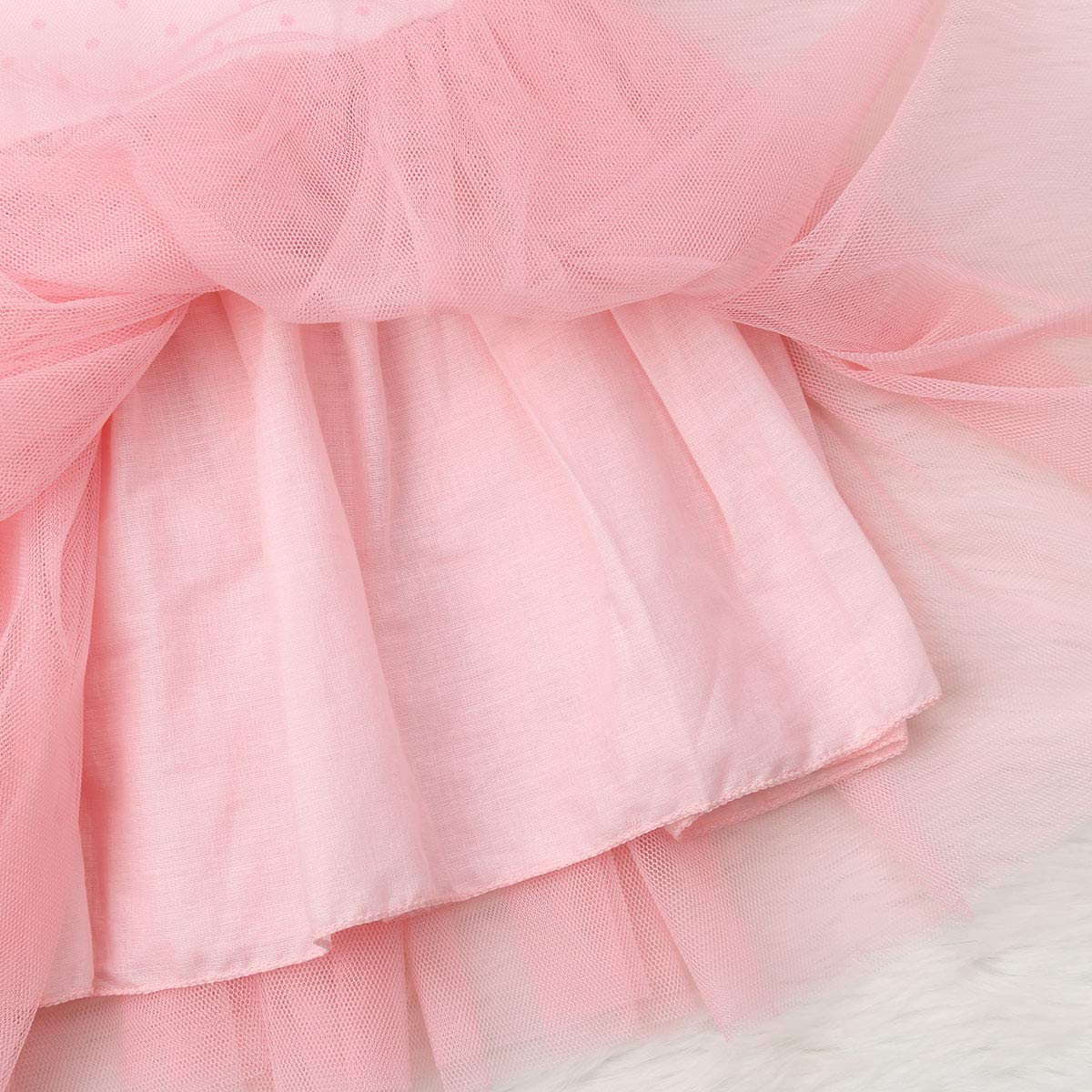 **Pink Striped Tutu Dress for Newborn Baby Girls | First Birthday Outfit with Donut Print Skirt & Headband 2Pcs Set | Casual Party & Photo Shoot Wear**