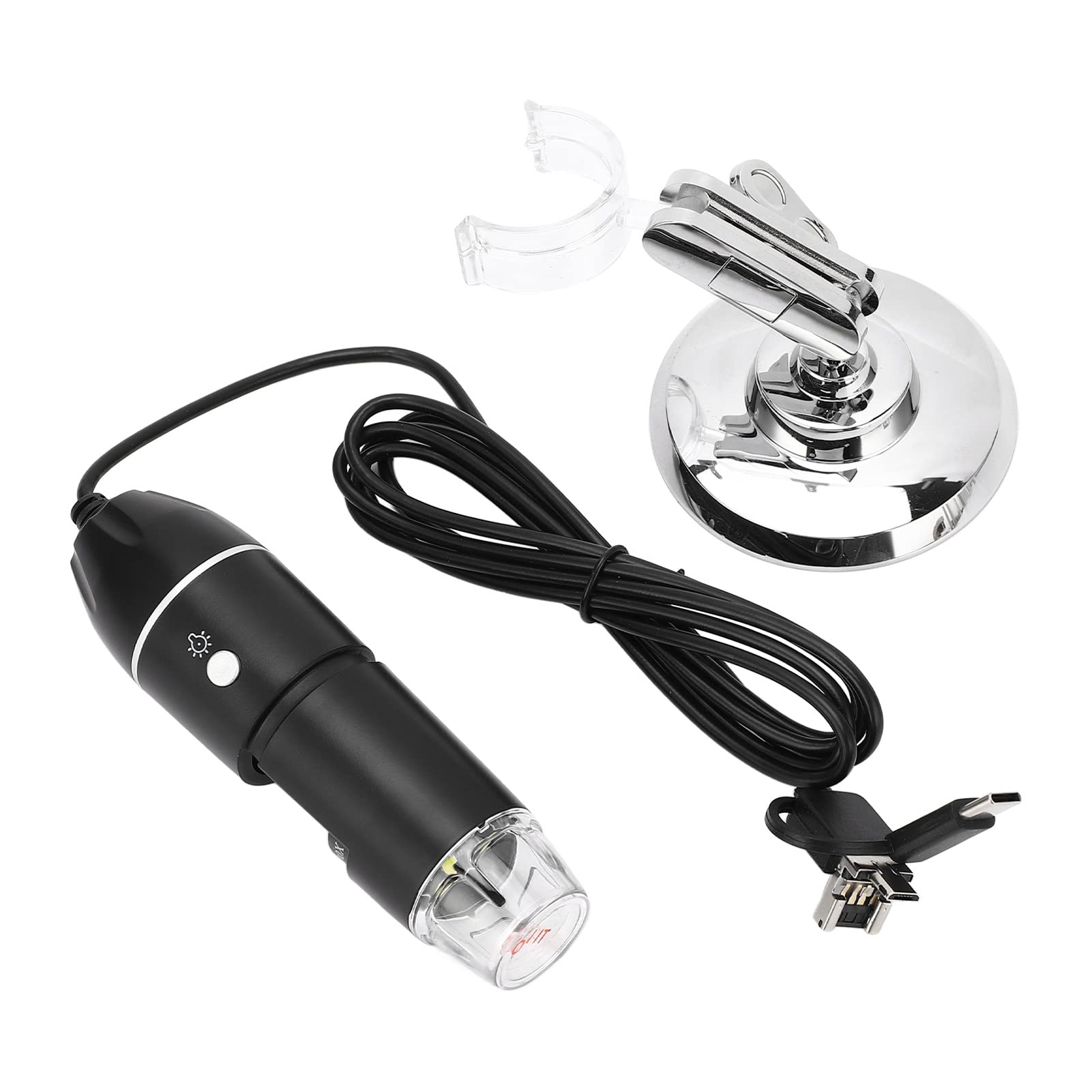 50X-1600X USB Digital Microscope with HD Camera - Portable Handheld Magnifier for Electronics Repair, Coin Collecting & Science Education | Indoor & Outdoor Use
